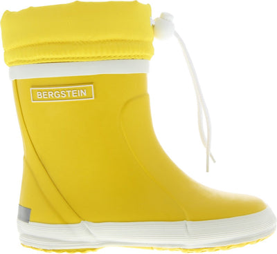 Bergstein botte d'hiver bottes de pluie unisexe junior - jaune - taille 20