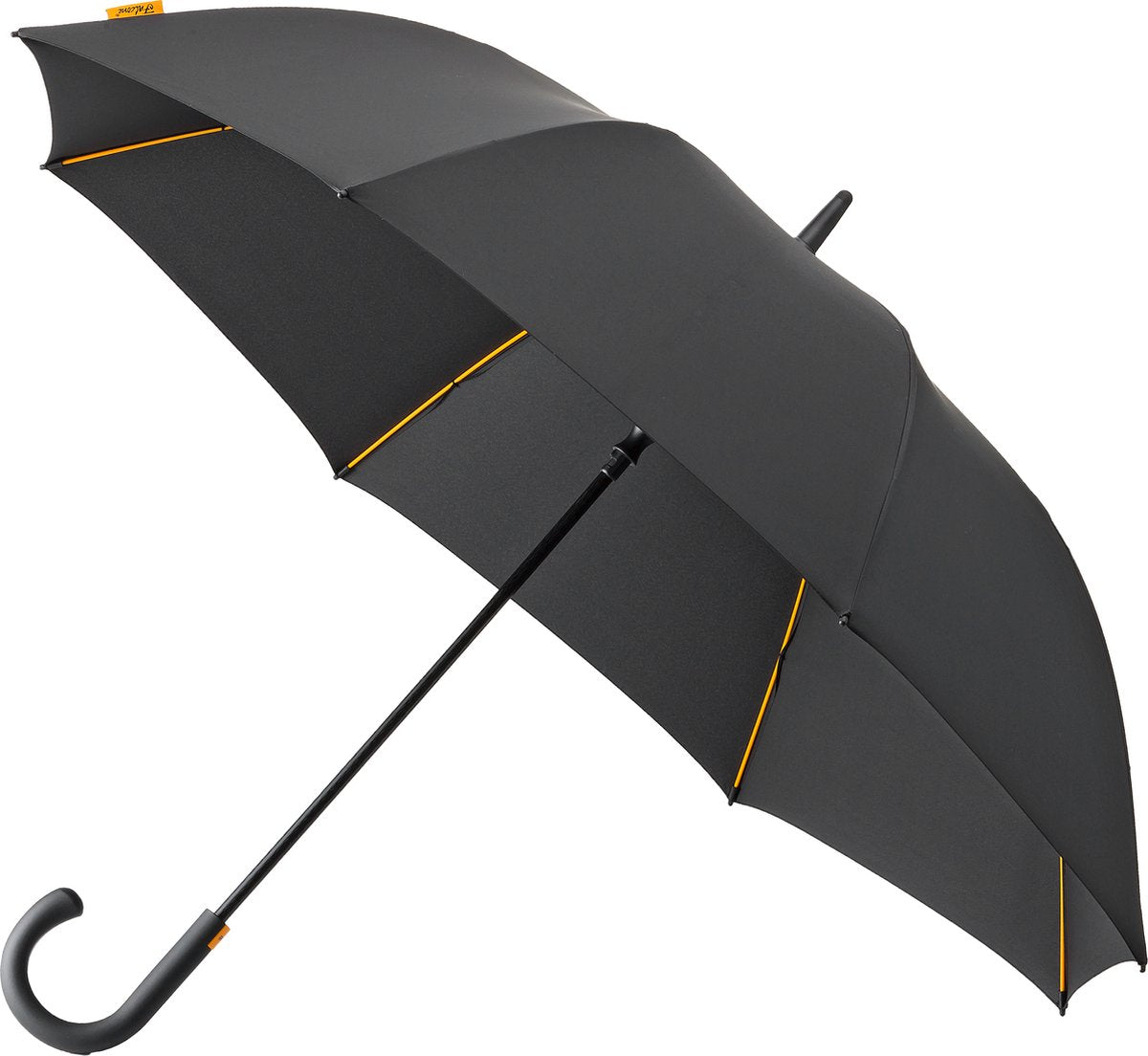 Falcone - parapluie de luxe - ø 125 cm - automatique - coupe-vent - noir