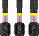 Série Bosch Impact Control - Jeu d'embouts à vis Torx - T20, T25, T30 - 25 mm