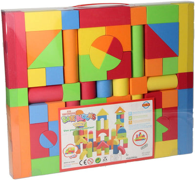 Blocs de jeu en mousse, 63 pièces.