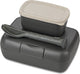 Koziol bio boîte à lunch circulaire set de couverts candy ready - gris
