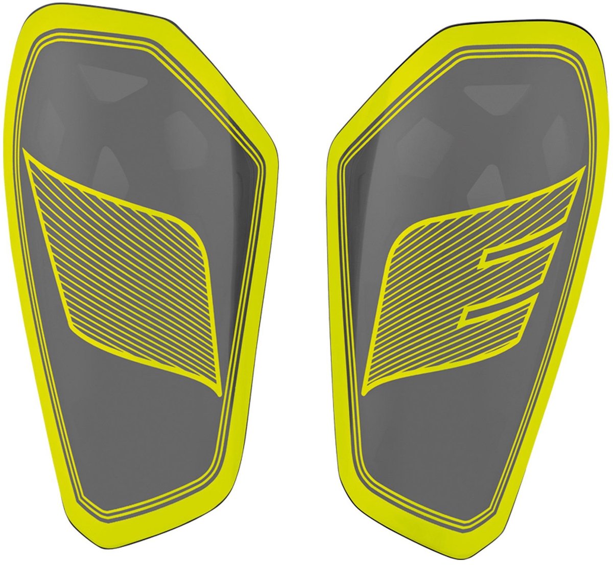 Protège-tibia Erima flex guard - jaune noir | taille: s