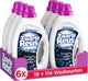 Gel géant noir - lessive liquide - lessive noire et foncée - 6 x 19 lavages - pack économique