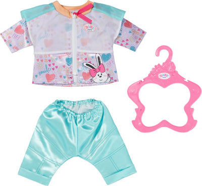 Tenue décontractée Baby Born aqua - vêtements de poupée 43 cm