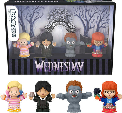 Fisher-Price Little People Collector Wednesday édition spéciale pour adultes et fans - 4 figurines