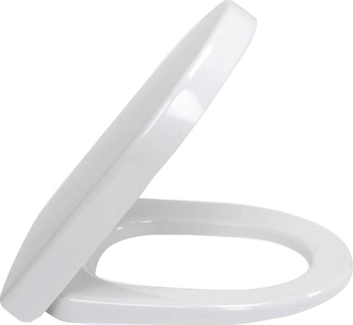 Abattant WC Villeroy boch metro 2.0 - compact - avec couvercle - blanc alpin