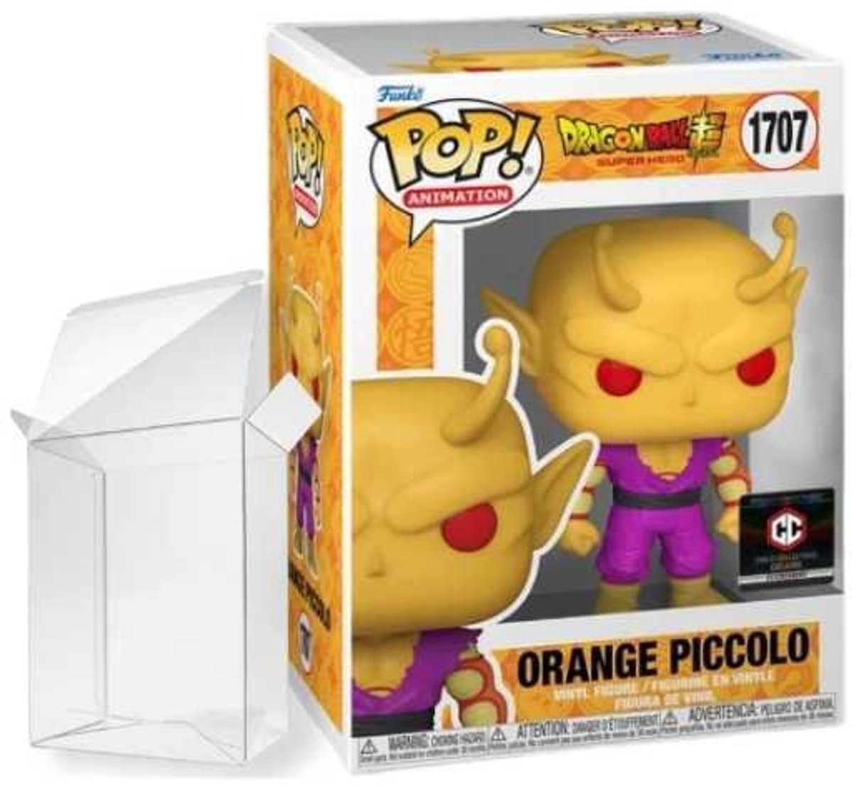 Funko-pop ! animation : dragon ball super - piccolo orange #1707 édition spéciale