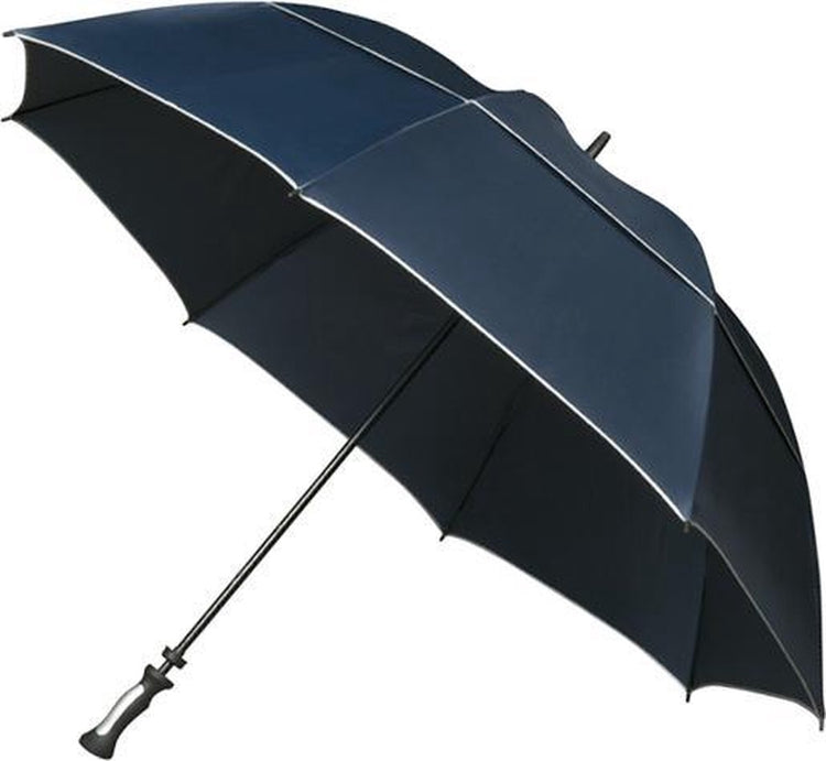 Falcone Stormparaplu xxl avec ouverture à la main Ø 140 cm bleu marine