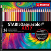 Boîte à métal Aquacolor Stabilo, 24e.