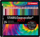 Boîte à métal Aquacolor Stabilo, 24e.
