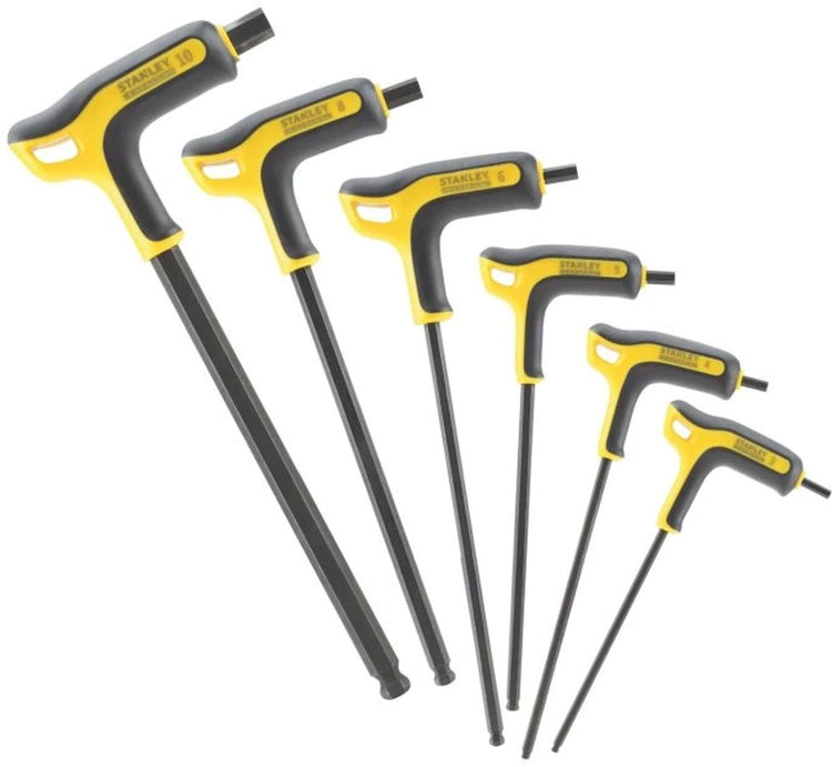 Jeu de clés à ergots Stanley Fatmax, poignée pistolet, 6 pièces