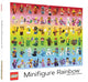 Lego - puzzle 'minifigures arc-en-ciel' (1000 pièces)