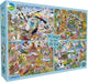Gibsons - rspb : ailes dans la nature (rspb : ailes dans la nature) - filles janice - 4×500xl pièces - 48×34cm - puzzle pour adultes
