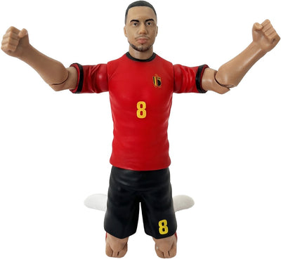 figurine Megableu diables rouges - youri tielemans - poupée de football avec membres mobiles - marchandise officielle