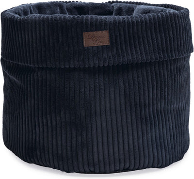 Designed by Lotte panier pour chat nervuré anthracite 50 x 50 x 35 cm - chat
