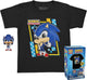 Funko-pop ! coffret tee avec porte-clés : sonic le hérisson (taille m)