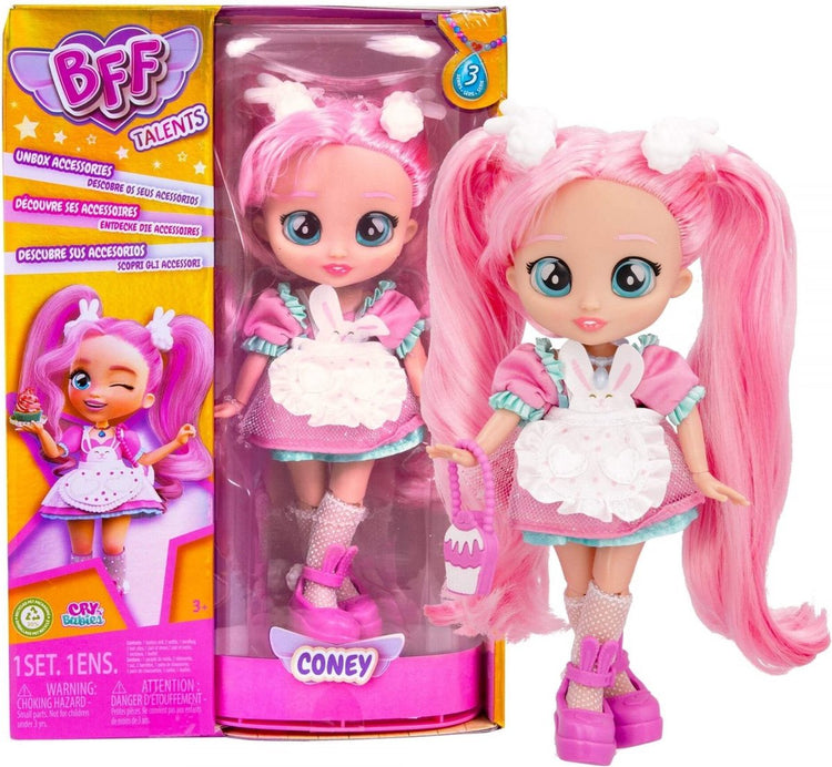 Imc Toys Bff par Cry Babies poupée tendance Coney - incl. accessoires
