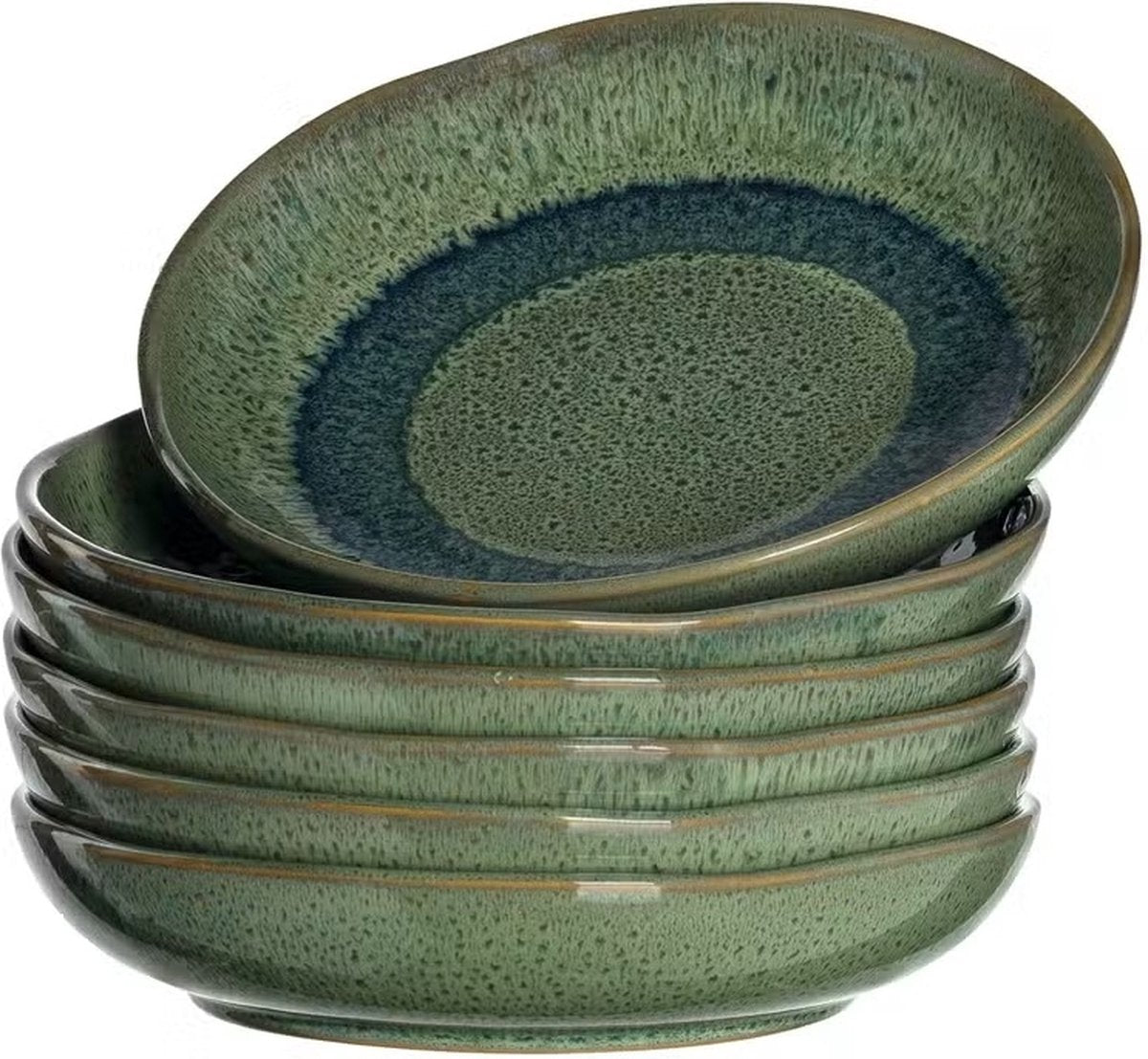 Leonardo matera - bol - ∅21cm - vert - 6 pièces