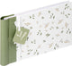 Walther ma-134 fleurs - mini album à spirale - 36 photos 10 x 15 cm - blanc vert à motifs