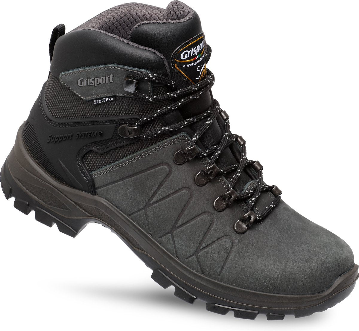 Chaussures de randonnée unisexe Grisport ranger mid - anthracite