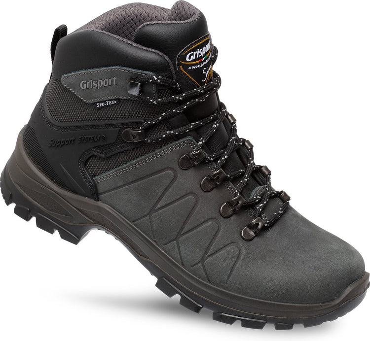 Chaussures de randonnée unisexe Grisport ranger mid - anthracite