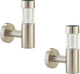 Luxform - applique d'extérieur solaire - tacoma - 2 pièces - 5 lumens - alimentée par l'énergie solaire