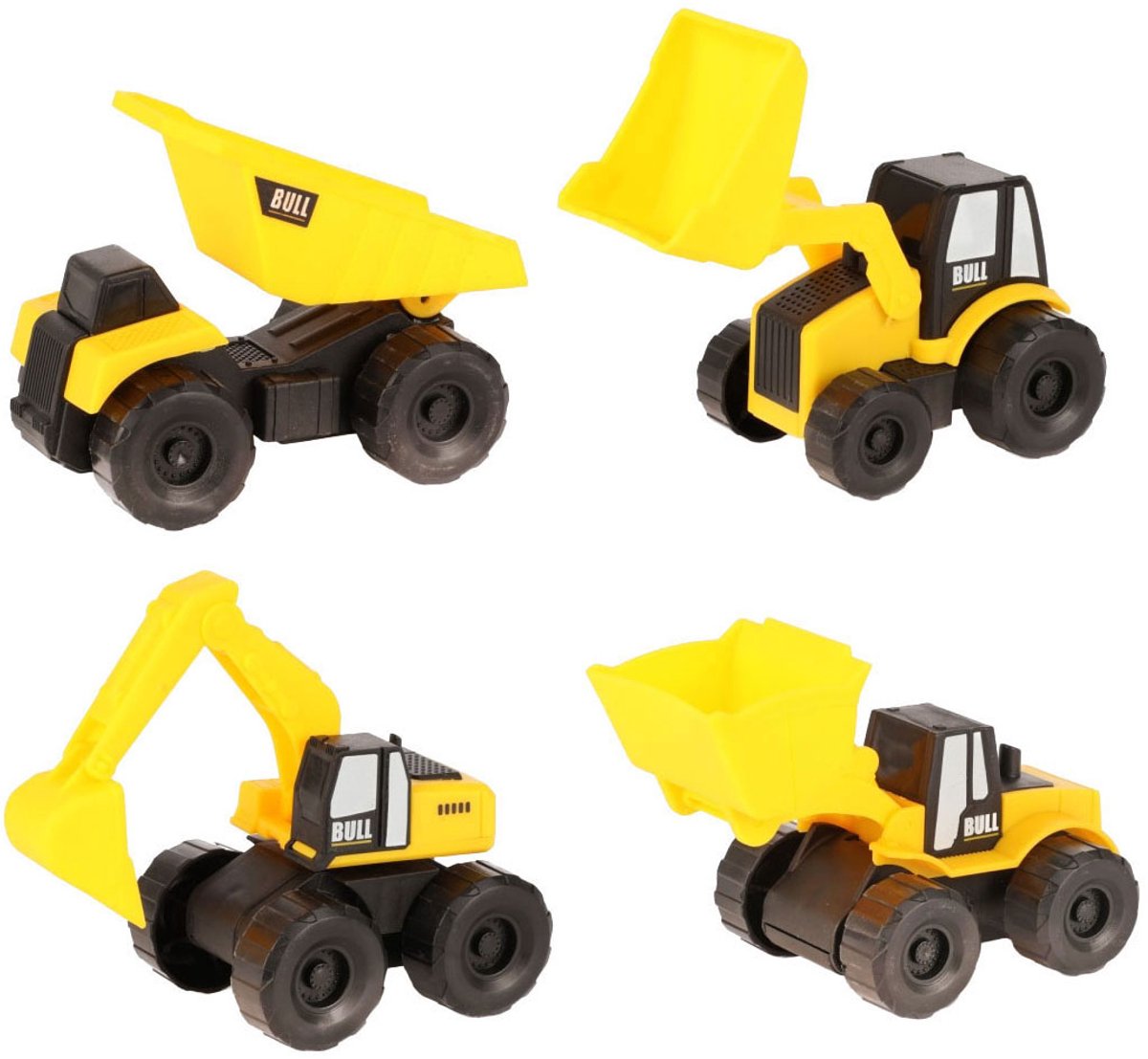 Voitures Trucks Trucks Set Building Vehicles 4 Pieces