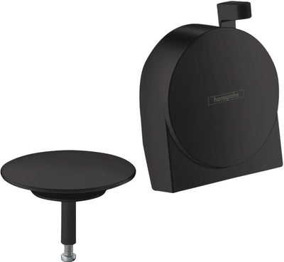 Hansgrohe exafill s fini set s bec de bain, trop-plein et garniture de vidage noir mat