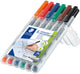 Staedtler lumocolor f stylo non permanent - boîte 6 couleurs