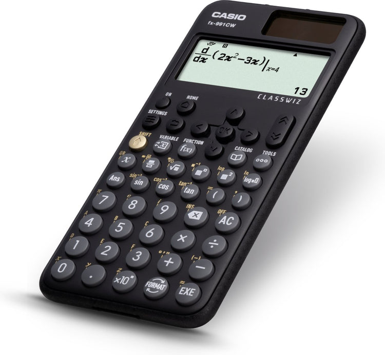 Casio FX-991CW - calculatrice scientifique - fonctions avancées pour l'enseignement professionnel supérieur et usage professionnel