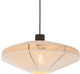 Lampe à suspension Eglo orimini - e27 - ø 38 cm - bronze crème - textile