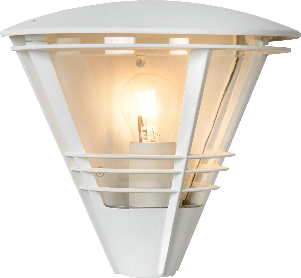 Lucide livia - applique intérieur extérieur - 1xe27 - ip44 - blanc