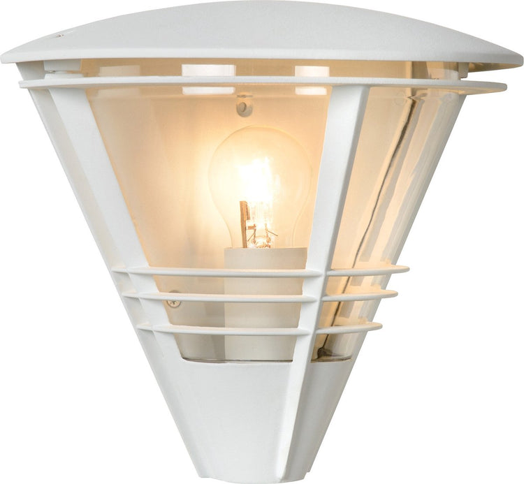 Lucide livia - applique intérieur extérieur - 1xe27 - ip44 - blanc