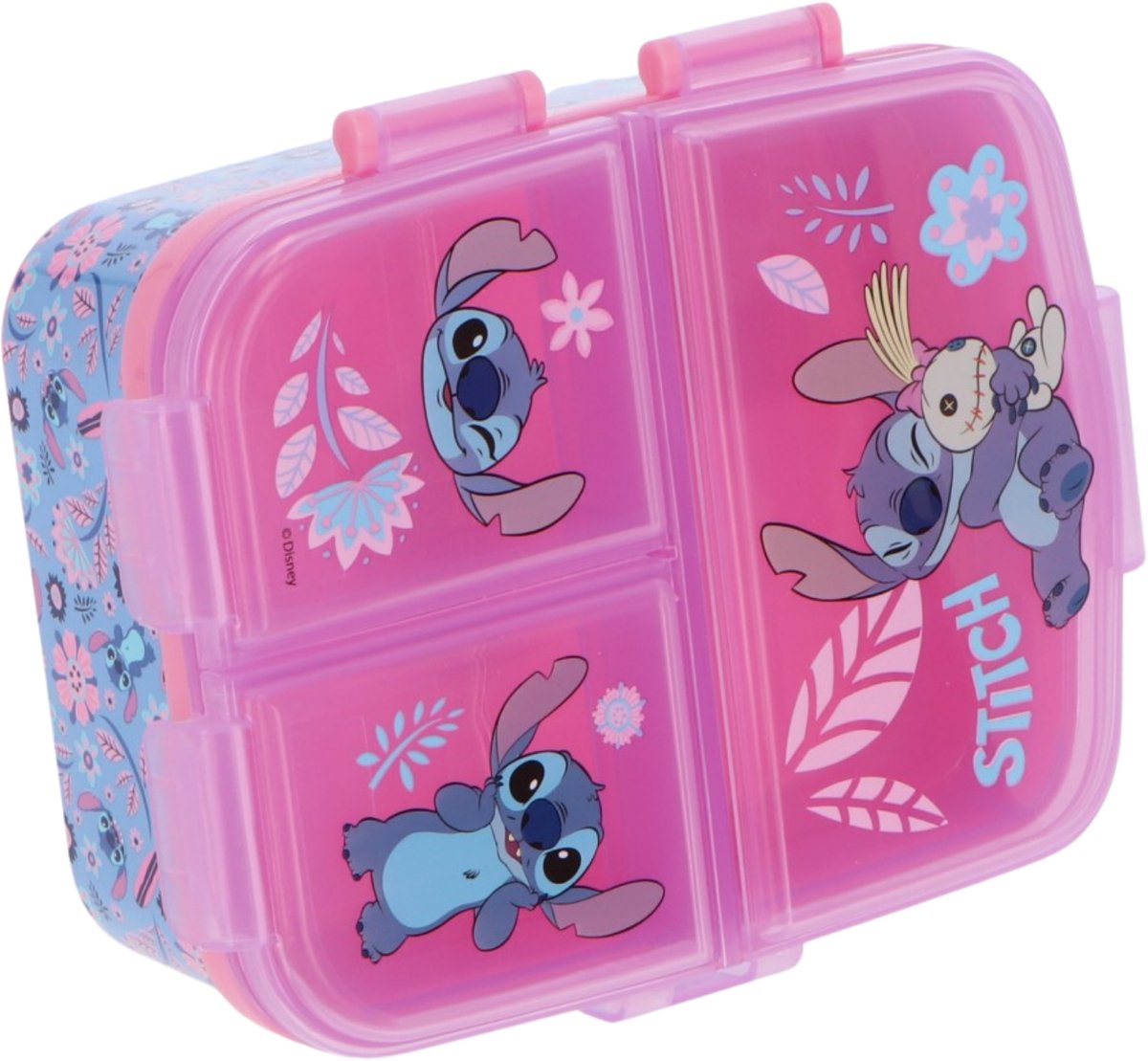 Boîte à pain Disney Stitch avec 3 compartiments