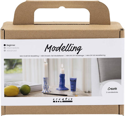 Creativ company mini hobby set sculpture, chandelier, ultra marine, 1 boîte