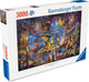 Ravensburger - bibliothèque enchantée - puzzle - 3000 pièces