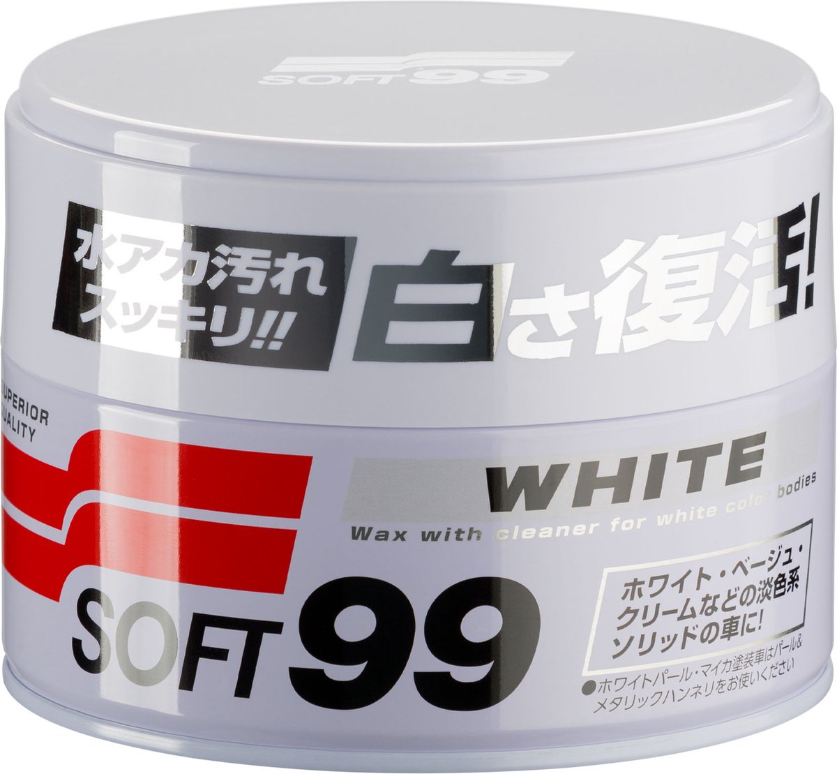 Cire molle blanche Soft99 00020