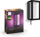 Applique Philips hue impression - lumière blanche et colorée - noir - basse tension