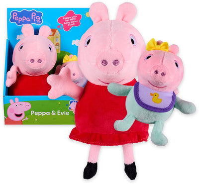 Peppa pig bébé ensemble peluche 2 pièces
