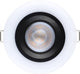 Spot encastrable Eglo calonge - LED - ø 10 cm - noir et blanc