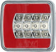 Feu arrière LED Carpoint - droit - 12 24 volts - 4 fonctions - feu arrière, feu stop, clignotant, éclairage de plaque d'immatriculation - montage à vis pour câbles de connexion montés - dimensions 104x97mm