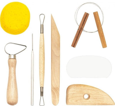 Outils en argile Kangaro - 8 pièces - k-840100