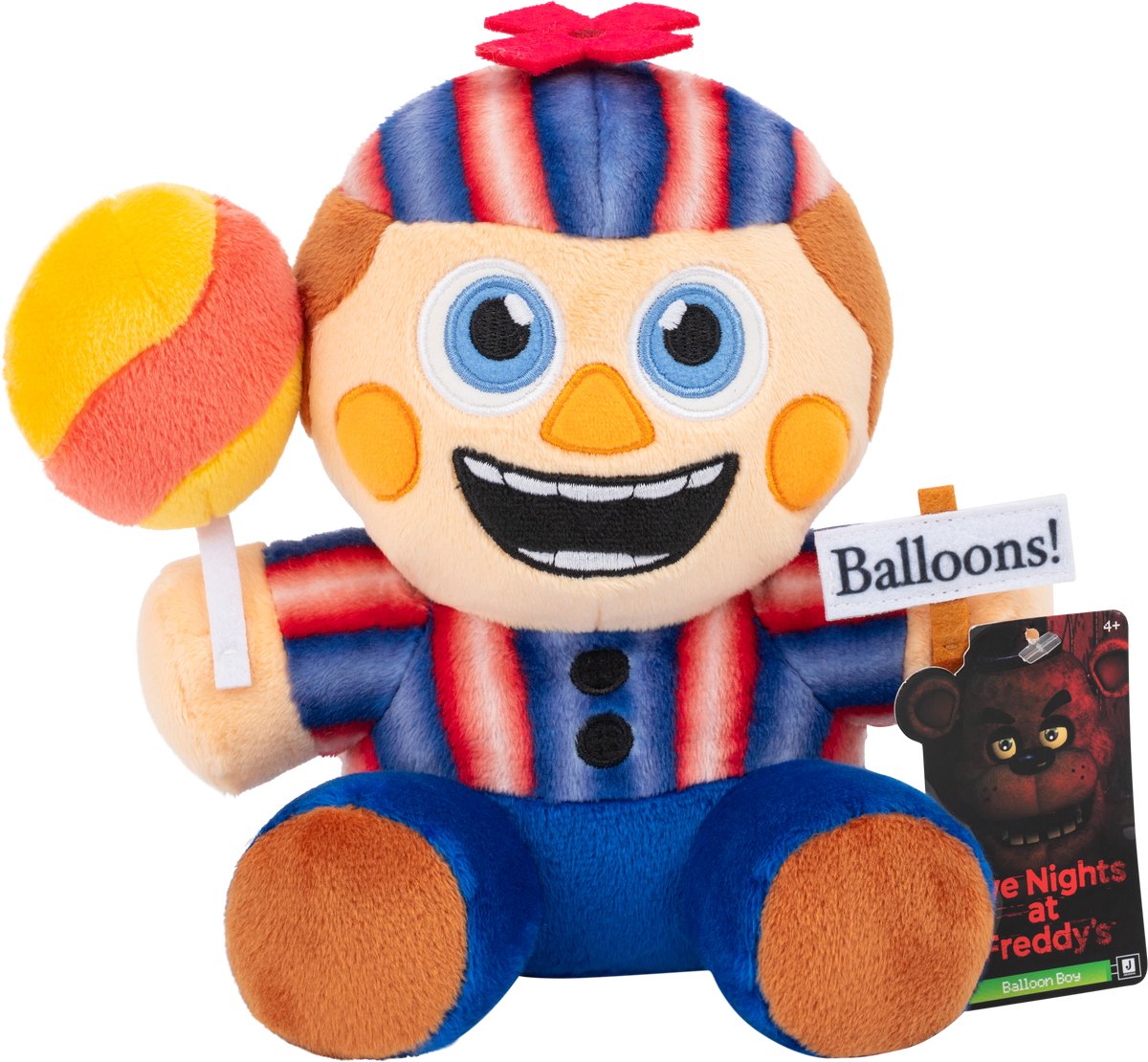 Jazwares cinq nuits chez Freddys Core peluche - peluche garçon ballon 20cm