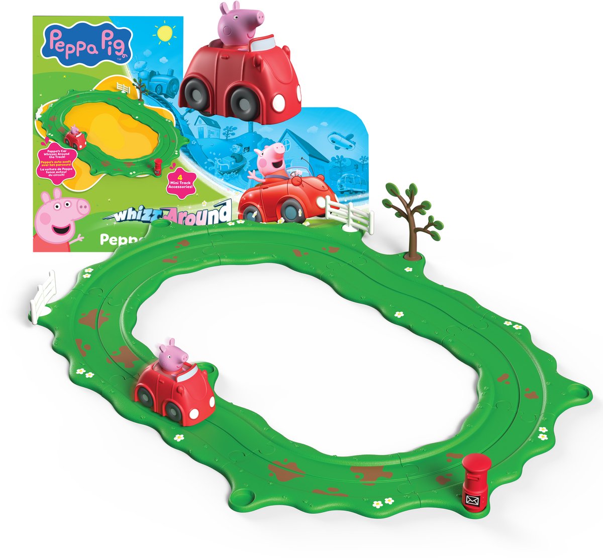 Spectron Peppa Pig whiz around - La petite voiture rouge de Peppa