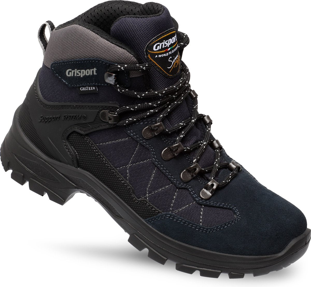 Chaussures de randonnée unisexe Grisport scout mid - bleu