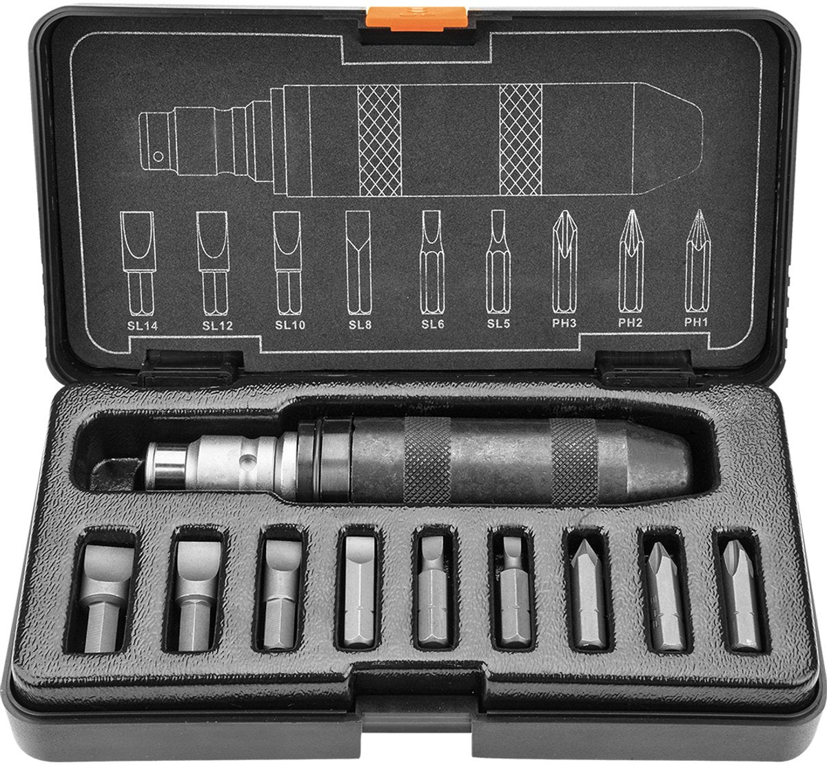 Jeu de tournevis Neo 11 pcs acier s2