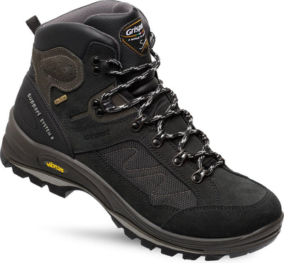 Chaussures de randonnée unisexe Grisport everest mid - noir