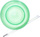 Assiette de jonglerie Eureka avec un bâton vert
