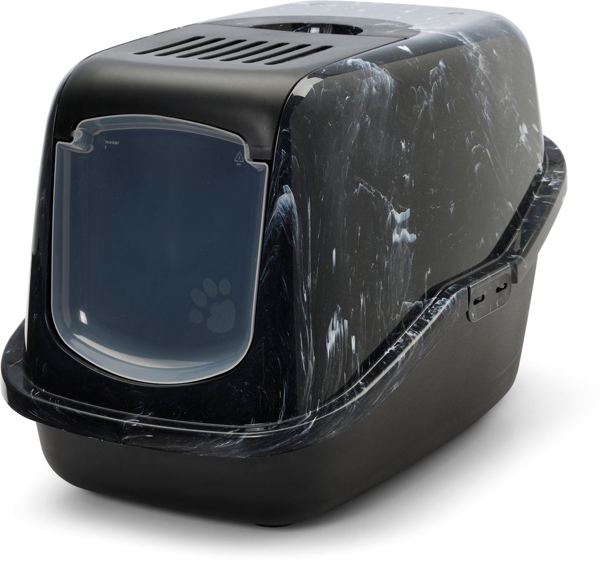 SAVIC KATTENBAK NESTOR BLACK BLANC