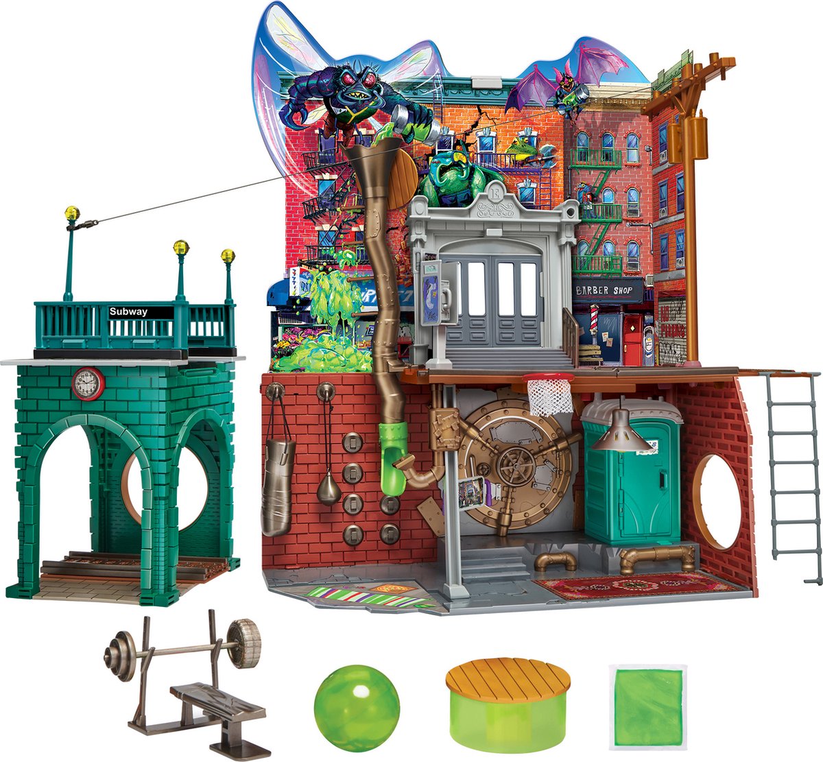 Boti Teenage Mutant Ninja Turtles Headquarters Play